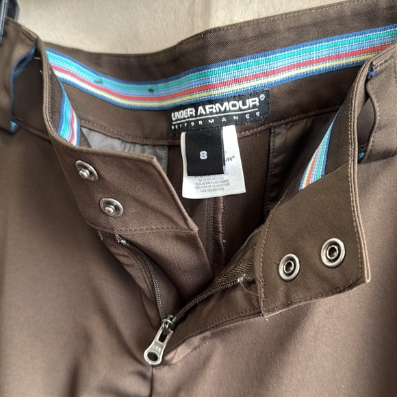 UNDER ARMOUR Performance Golf Capri Crop Pants 8/10 - Picture 2 of 4
